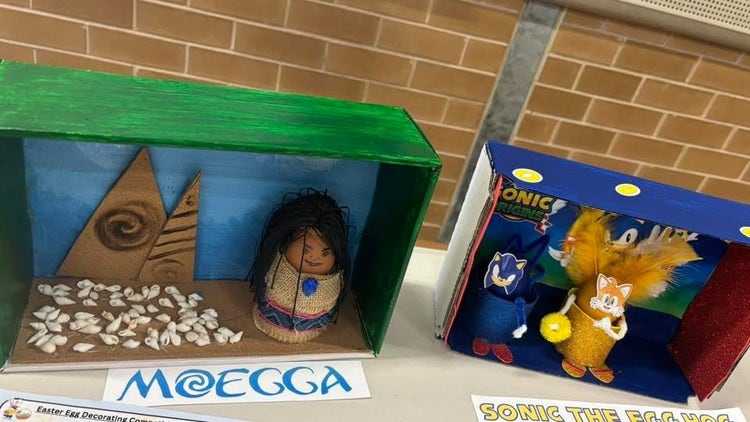 Egg decorating