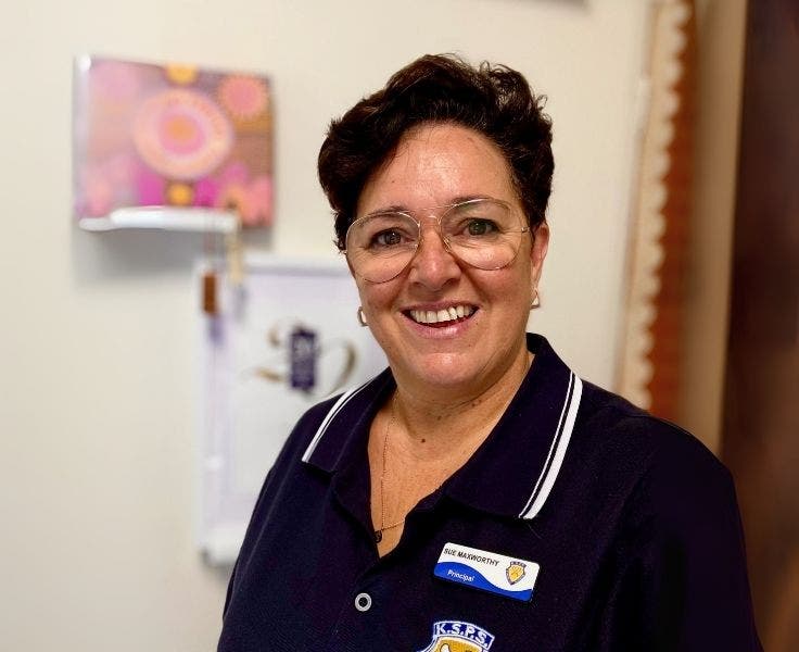 School principal Sue Maxworthy